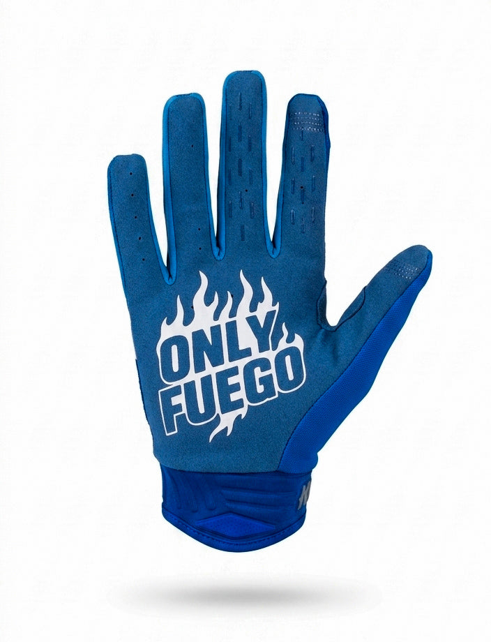 Guanti Fuego Limited Edition Blu