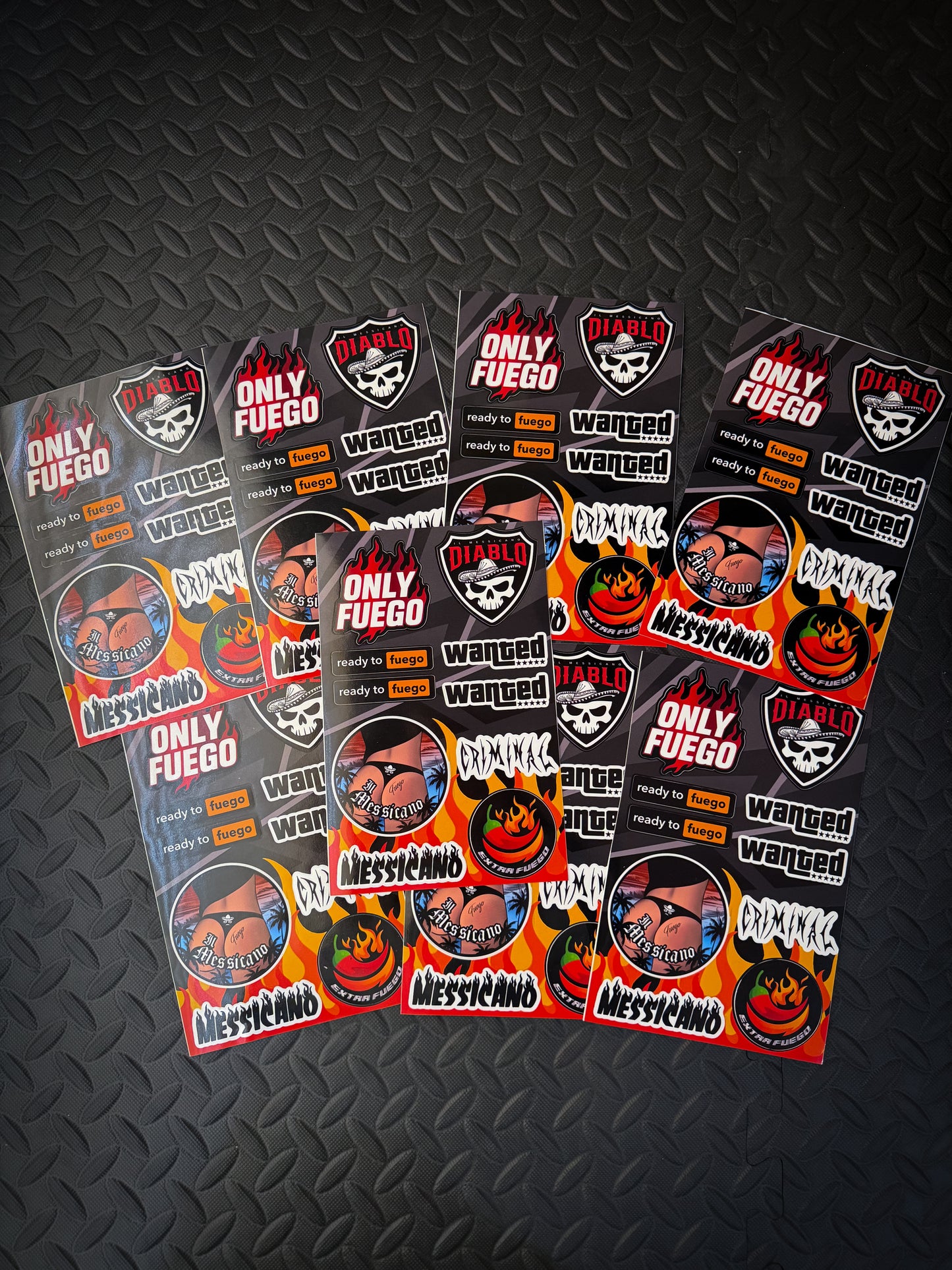 Pegatinas mexicanas calientes 🔥