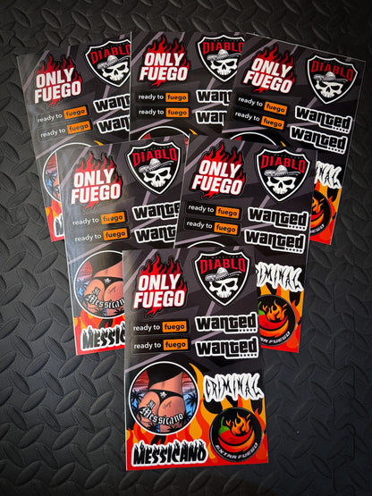 Pegatinas mexicanas calientes 🔥