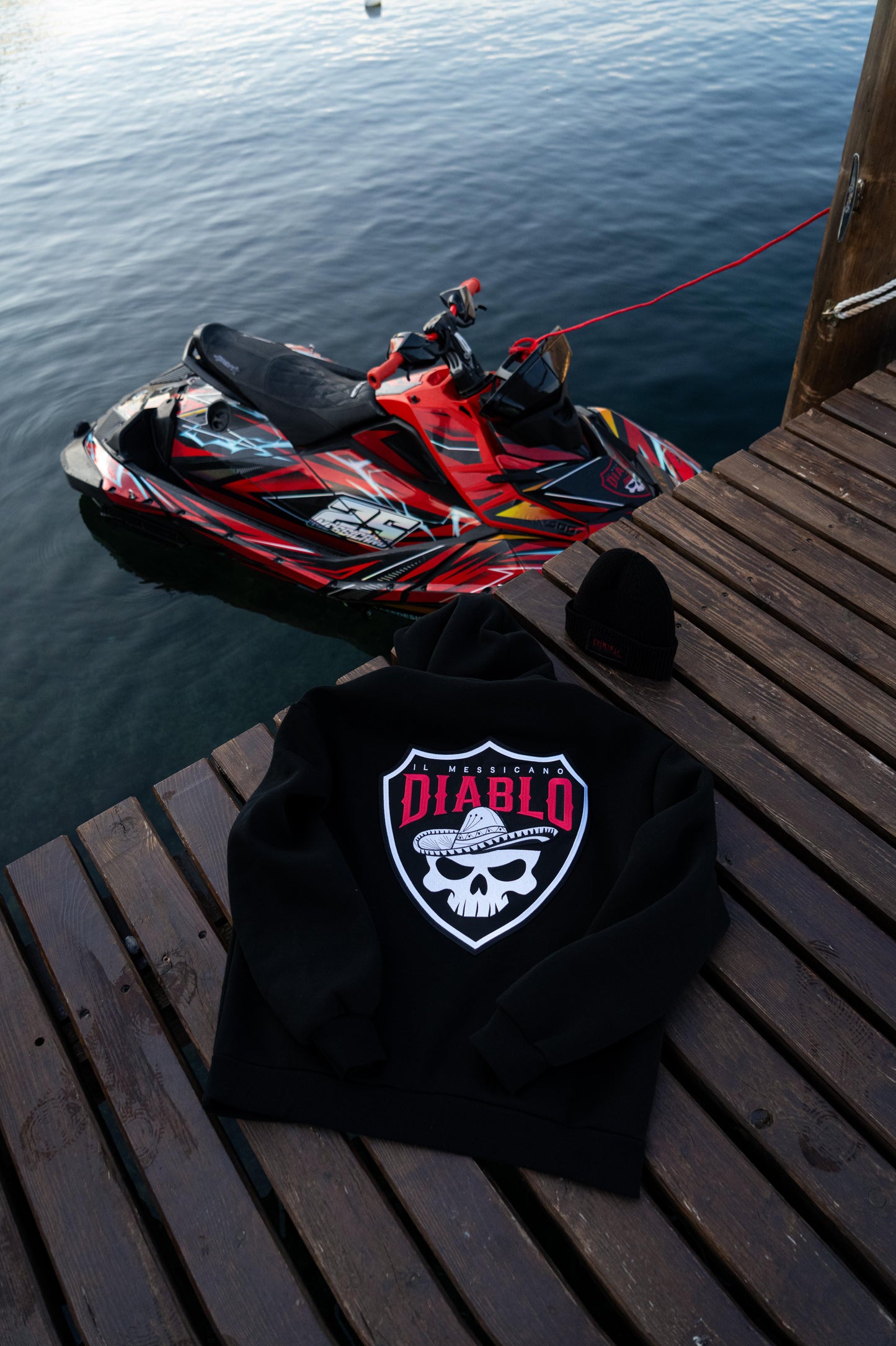 Felpa CRIMINAL Limited Edition NIGHT BLACK