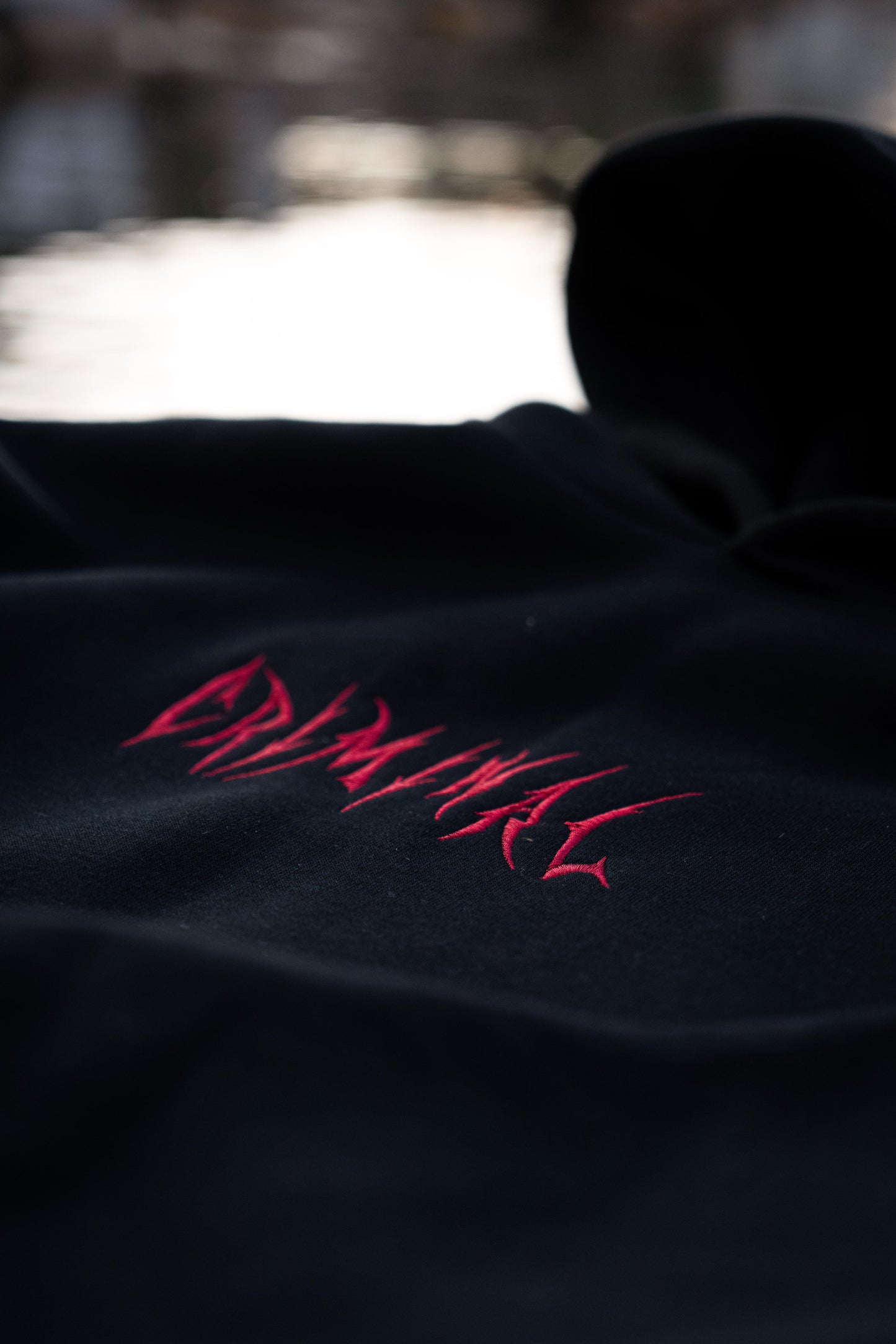 Felpa CRIMINAL Limited Edition NIGHT BLACK