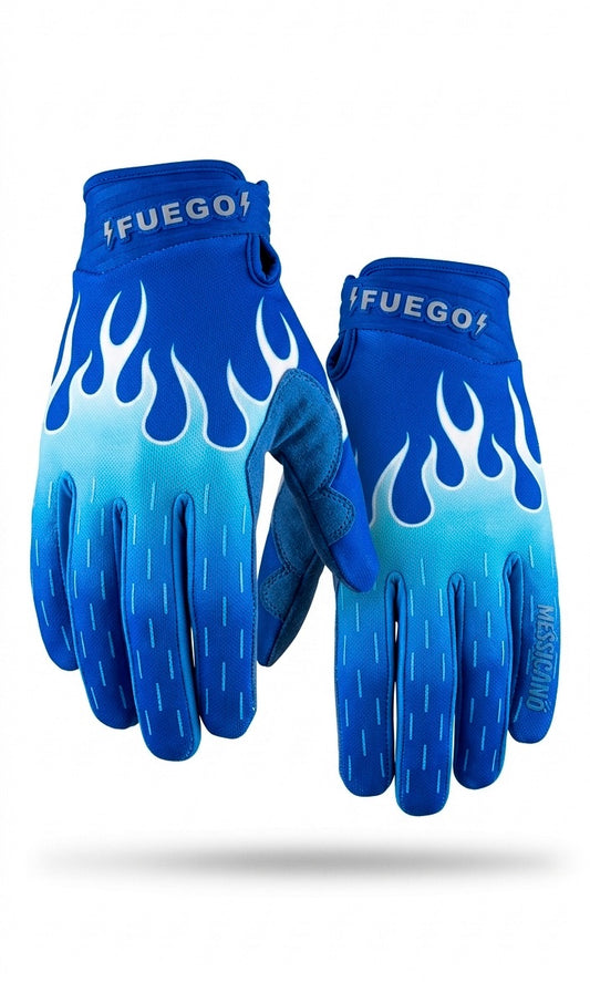Guanti Fuego Limited Edition Blu