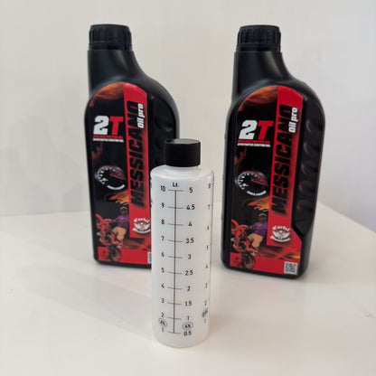2L Olio Miscela 2T 100% Sintetico Alte Prestazioni + Misurino Gratis